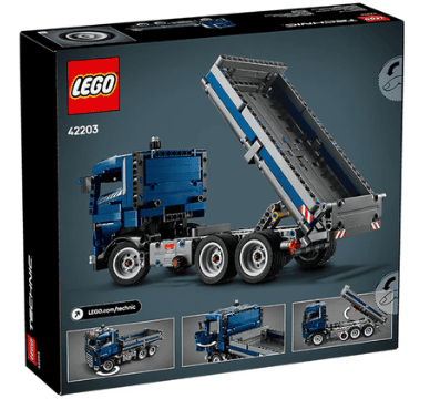Lego Technic 42203 Tipping Dump Truck 2025 462pcs Building Blocks
