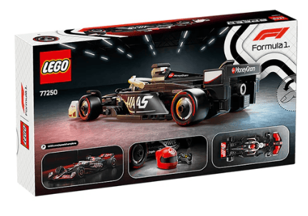 Lego Speed Champions 77250 MoneyGram Haas F1® Team VF-24 Race Car 2025 242pcs Building Blocks