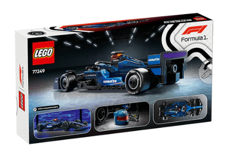 Lego Speed Champions 77249 Williams Racing FW46 F1® Race Car 2025 263pcs Building Blocks