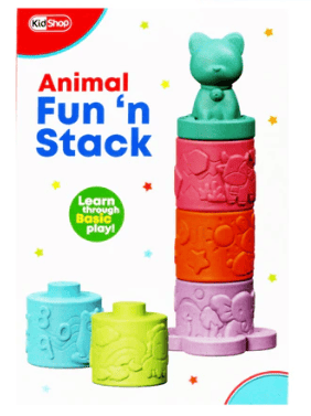 KidShop Animal Fun 'N Stack Playset