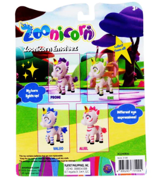 Zoonicorn Emoteez Ene Green Action Figure