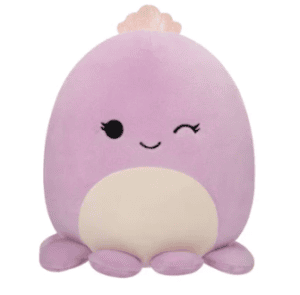 Squishmallows Violet The Purple Octopus With Crown Plush