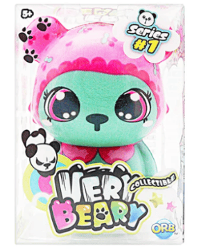 Orb Series 1 Very Beary Bear With Cherry Squishy Toys