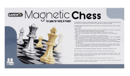 Gamewiz Magnetic Chess 2 Foldable Board Game