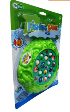 KidShop Fishing Game Green Playset