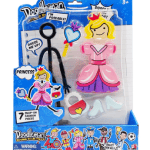 Playmind Doodleman Princess Bendable Doodle Figure