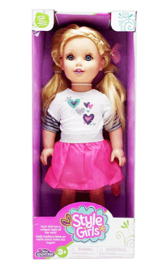 New Adventures 8300 6 Pink Skirt 18 inch Doll