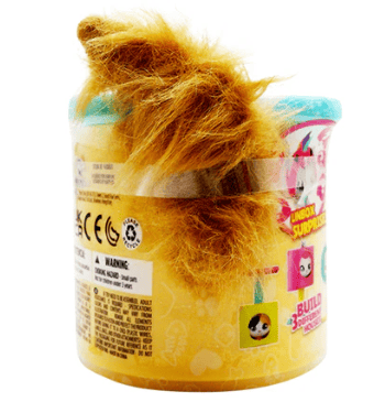 Happy Line QT Kitties Ginger Dark Brown Plush
