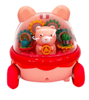 Press And Go Gear Car With Light