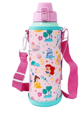 Zippies Lab Disney Princess More Than A Rainbow 1 Liter Insulated Tumbler With Carrying Pouch